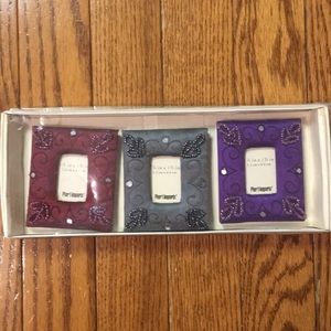 Pier 1 Imports set of three mini frames never used